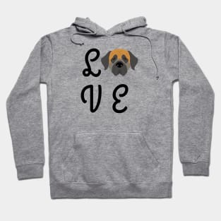 Bull Mastiff Love Hoodie